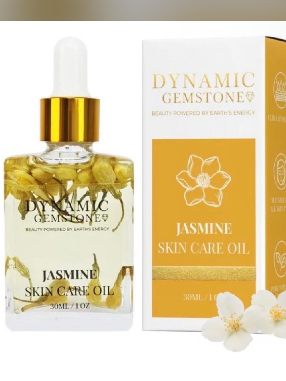 Jasmine Skin Care Oil – Golden Yellow
